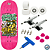 Fingerboard Premium WoW 34mm - Trucks G4 - Rodas Uretano 64D com Grip - Imagem 1