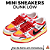 Miniatura Sneakers Tênis Dunk Low - Red Flame - Imagem 1