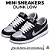 Miniatura Sneakers Tênis Dunk Low - - Imagem 1