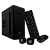 Gabinete Kit Mtek DK04 Fonte 500W / Speaker / Mouse / Teclado português - Preto - Imagem 1