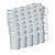Kit 36 Canecas de Cerâmica Branca delicadinha 310ml - Imagem 3