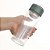 Kit 2 Garrafa Para Sublimação de Vidro Com Infusor E Tampa Verde Perolizada 300ml - Imagem 2