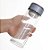 Garrafa de Vidro Com Infusor E Tampa Azul Perolizada 300ml - Imagem 2