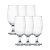 Kit 6 Taças Floripa Para Sublimação Vidro Transparente 300ml - Imagem 2