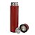 Kit 2 Garrafa Térmica de Inox Com Infusor Vermelha 400ml - Imagem 4