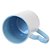 Kit 12 Canecas Com Alça Coração E Interior Azul 325ml - Imagem 2