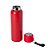 Garrafa Térmica Vermelha Inox Com Alça de Courino 500ml - Sem Resina - Imagem 3