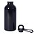Kit 10 Squeeze Garrafa Mosquetão de Alumínio de 500ml Sem Resina Preto - Imagem 2