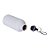 Kit 10 Squeeze Garrafa Mosquetão de Alumínio de 500ml Sem Resina Branco - Imagem 3
