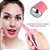 KIT Massagem Facial -  Caneta Iônica + Facial Ultrassônico  Cor Rosa - Imagem 4
