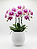 Vaso Para Orquídea Cachepot Decorativo Com Suporte Para Plantas Artificiais e Naturais - Impressão 3D - Alta Qualidade - Imagem 5