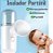 Inalador Portátil Nebulizador Recarregável USB Silencioso Infantil Adulto Hidratação Nasal e Olhos - Imagem 3
