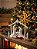 Presépio de Natal 3D 11cm Peça Única - Sagrada Família com Estrela de Belém - Não Quebra e Não Desmonta Decoração Natal - Imagem 1