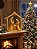 Presépio de Natal 3D 11cm Peça Única - Sagrada Família com Estrela de Belém - Não Quebra e Não Desmonta Decoração Natal - Imagem 5