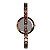 Relógio Feminino Seculus 20749LPSVXQ4 Analógico Pulseira De Aço Marrom - Imagem 3