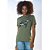 Camiseta Estampada Verde Oliva Beagle - Imagem 1