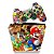 KIT Capa Case e Skin PS3 Controle - Mario Party - Imagem 1