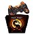 KIT Capa Case e Skin PS3 Controle - Mortal Kombat #b - Imagem 1