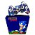KIT Capa Case e Skin PS3 Controle - Sonic Hedgehog - Imagem 2