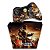 KIT Capa Case e Skin Xbox 360 Controle - Gears Of War 2 - Imagem 1