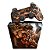 KIT Capa Case e Skin PS2 Controle - God Of War 2 II - Imagem 1