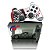 KIT Capa Case e Skin PS2 Controle - Gran Turismo 4 - Imagem 1
