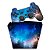 KIT Capa Case e Skin PS2 Controle - Universo Cosmos - Imagem 1