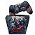 KIT Capa Case e Skin PS4 Controle  - Avengers - Age Of Ultron - Imagem 1