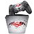 KIT Capa Case e Skin PS4 Controle  - Batman Vs Superman Logo - Imagem 1