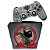 KIT Capa Case e Skin PS4 Controle  - God Of War 4 - Imagem 1