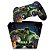 KIT Capa Case e Skin PS4 Controle  - Hulk - Imagem 1