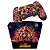 KIT Capa Case e Skin PS4 Controle  - Os Vingadores: Guerra Infinita - Imagem 1