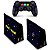 KIT Capa Case e Skin PS4 Controle  - Pac Man - Imagem 2
