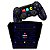 KIT Capa Case e Skin PS4 Controle  - Pac Man - Imagem 1
