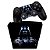 KIT Capa Case e Skin PS4 Controle  - Star Wars - Darth Vader - Imagem 1