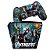 KIT Capa Case e Skin PS4 Controle  - The Avengers - Os Vingadores - Imagem 1