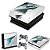KIT PS4 Fat Skin e Capa Anti Poeira - Final Fantasy 7 Remake - Imagem 1
