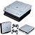 KIT PS4 Slim Skin e Capa Anti Poeira - Sony Playstation 1 - Imagem 1
