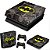 KIT PS4 Slim Skin e Capa Anti Poeira - Batman Comics - Imagem 1
