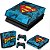 KIT PS4 Slim Skin e Capa Anti Poeira - Super Homem Superman Comics - Imagem 1