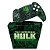KIT Capa Case e Skin PS5 Controle - Hulk Comics - Imagem 1