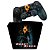 KIT Capa Case e Skin PS4 Controle  - Ghost Rider #B - Imagem 1