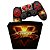KIT Capa Case e Skin PS4 Controle  - Street Fighter V - Imagem 1