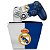 KIT Capa Case e Skin PS4 Controle  - Real Madrid - Imagem 1