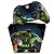 KIT Capa Case e Skin Xbox One Fat Controle - Hulk - Imagem 1