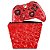 KIT Capa Case e Skin Xbox One Fat Controle - Aquático Água Vermelha - Imagem 1