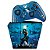 KIT Capa Case e Skin Xbox One Fat Controle - Aquaman - Imagem 1