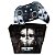 KIT Capa Case e Skin Xbox One Slim X Controle - Call of Duty Ghosts - Imagem 1