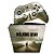 KIT Capa Case e Skin Xbox One Slim X Controle - The Walking Dead - Imagem 1