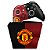 KIT Capa Case e Skin Xbox One Slim X Controle - Manchester United - Imagem 1